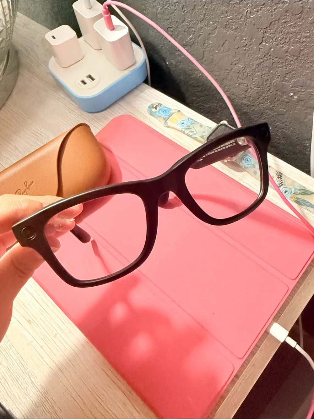 Ray-Ban Brown Sunglasses Case